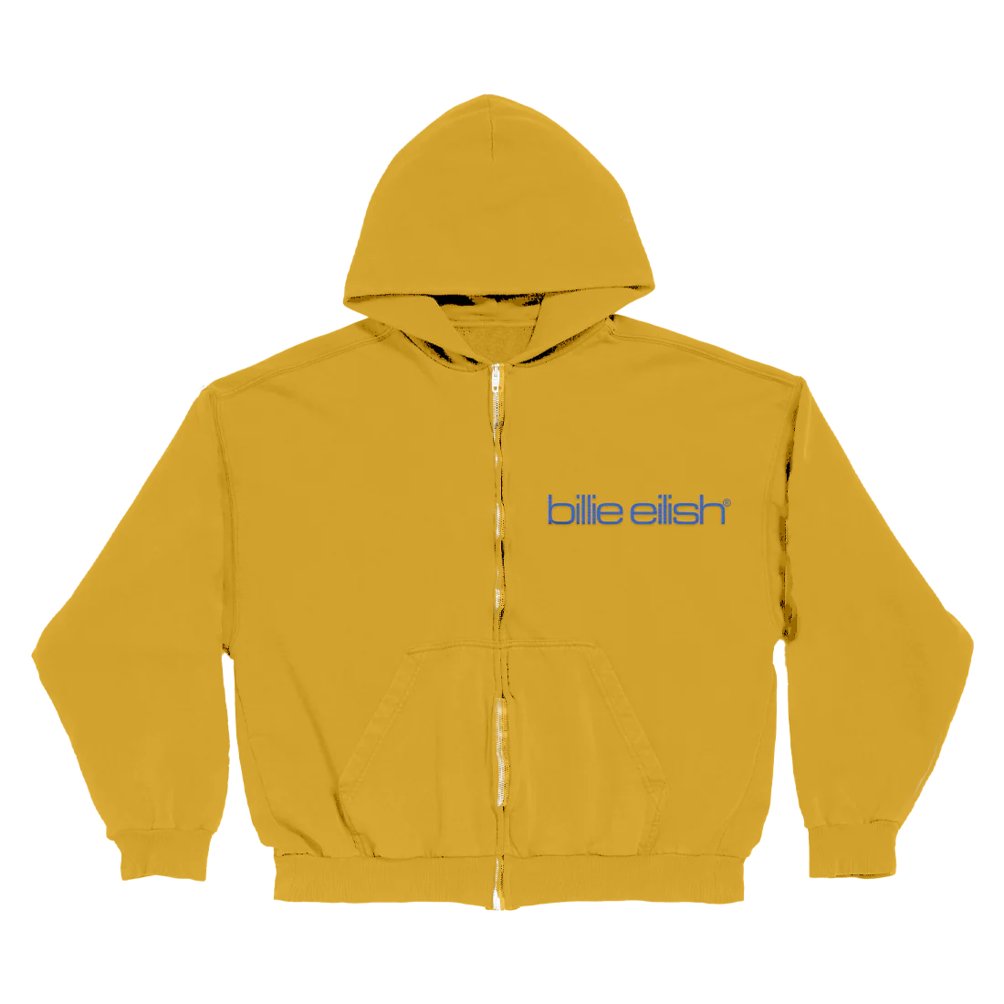 Billie Yellow Tour Zip Hoodie - Image 3