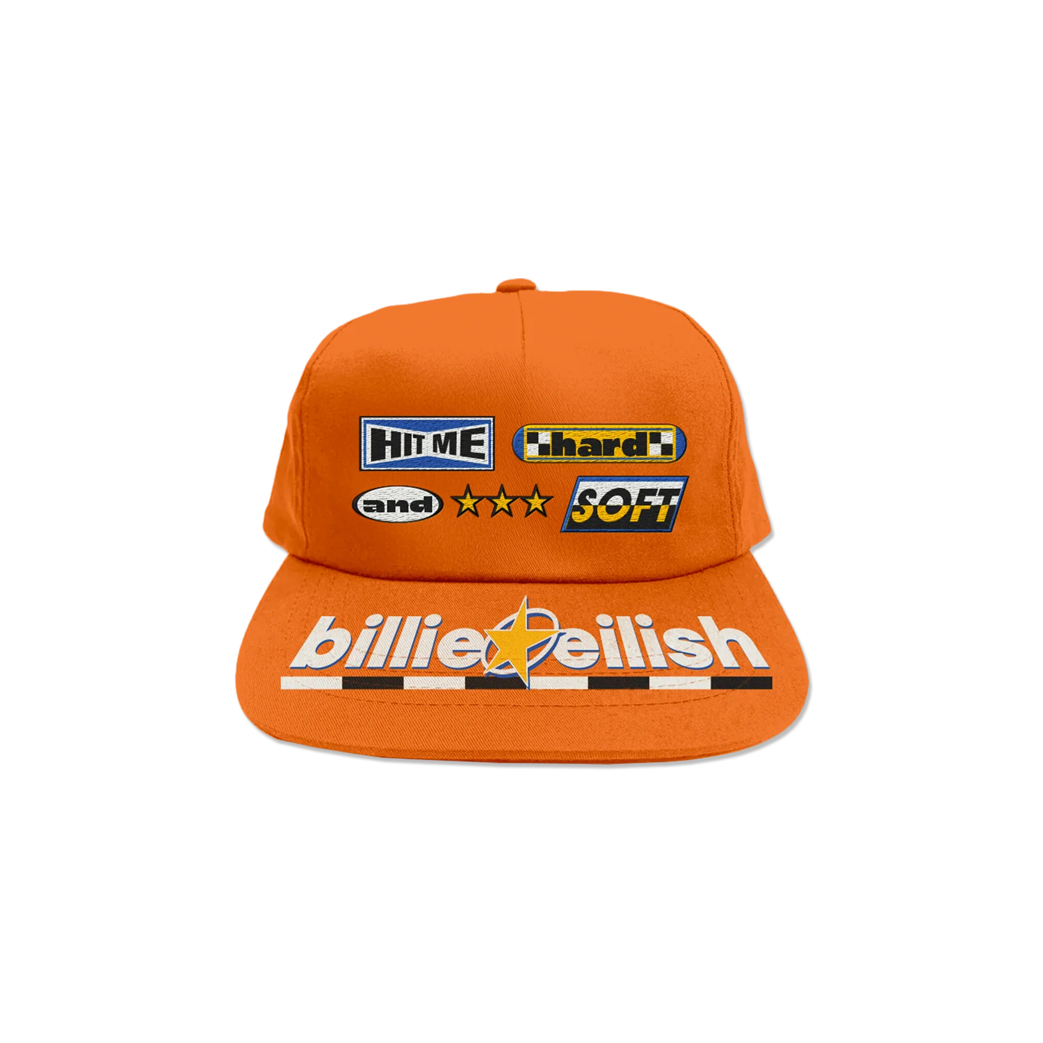Orange HIT ME HARD AND SOFT Snapback